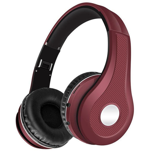 JMT-831306 Metallic Bluetooth Headset with Stereo Sound, Voice Control, and Multi-Point Connection - Available in Black, Red, Blue, and Gold