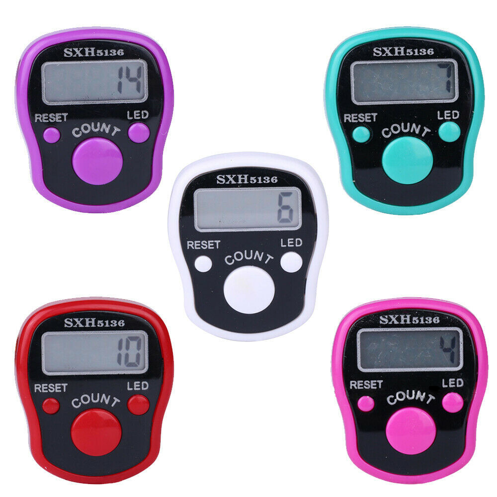 JMT-831434 Digital Buddha Finger Counter with LED Display, Counts Up to 99,999