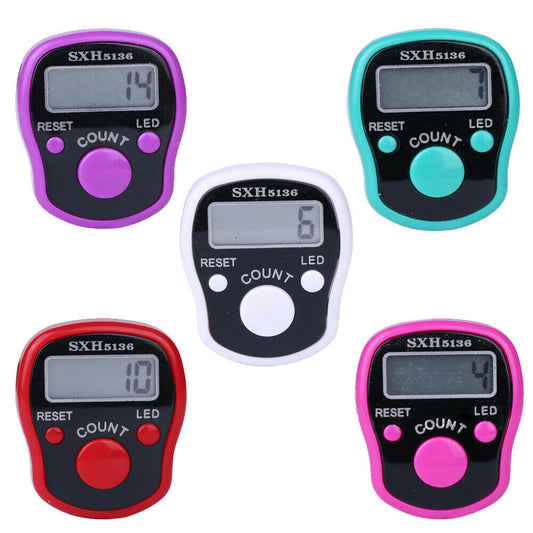 JMT-831434 Digital Buddha Finger Counter with LED Display, Counts Up to 99,999