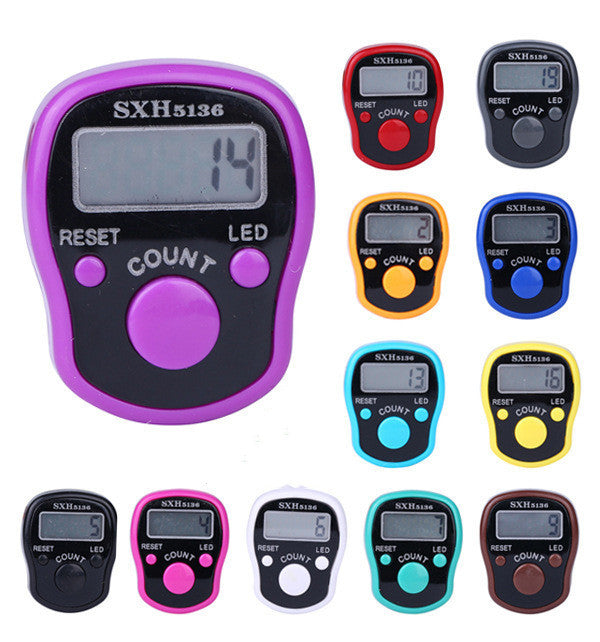 JMT-831434 Digital Buddha Finger Counter with LED Display, Counts Up to 99,999