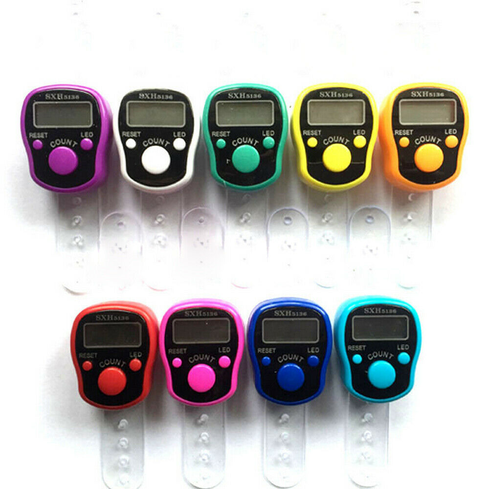 JMT-831434 Digital Buddha Finger Counter with LED Display, Counts Up to 99,999