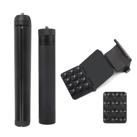 JMT-831498 Folding Suction Cup Phone Holder with Tripod and Extension Rod