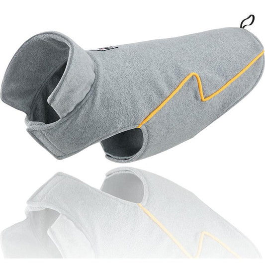 JMT-831562 Reflective Polar Fleece Winter Dog Coat - Comfortable and Thick Reversible Vest for Outdoor Activities