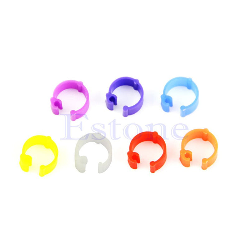 JMT-831626 Chicken Foot Rings - Pack of 100 Pieces for Crafting and Decor