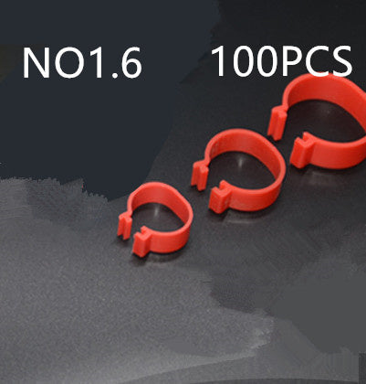 JMT-831626 Chicken Foot Rings - Pack of 100 Pieces for Crafting and Decor