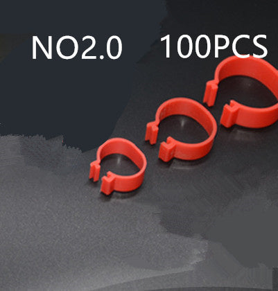 JMT-831626 Chicken Foot Rings - Pack of 100 Pieces for Crafting and Decor