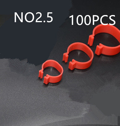 JMT-831626 Chicken Foot Rings - Pack of 100 Pieces for Crafting and Decor