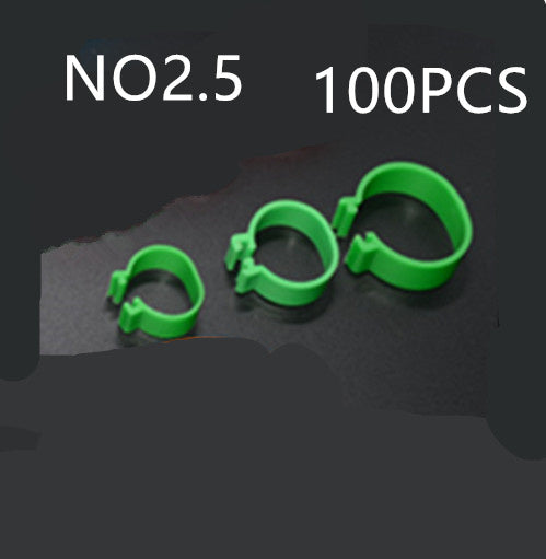 JMT-831626 Chicken Foot Rings - Pack of 100 Pieces for Crafting and Decor