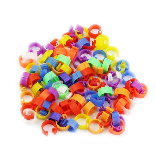 JMT-831626 Chicken Foot Rings - Pack of 100 Pieces for Crafting and Decor