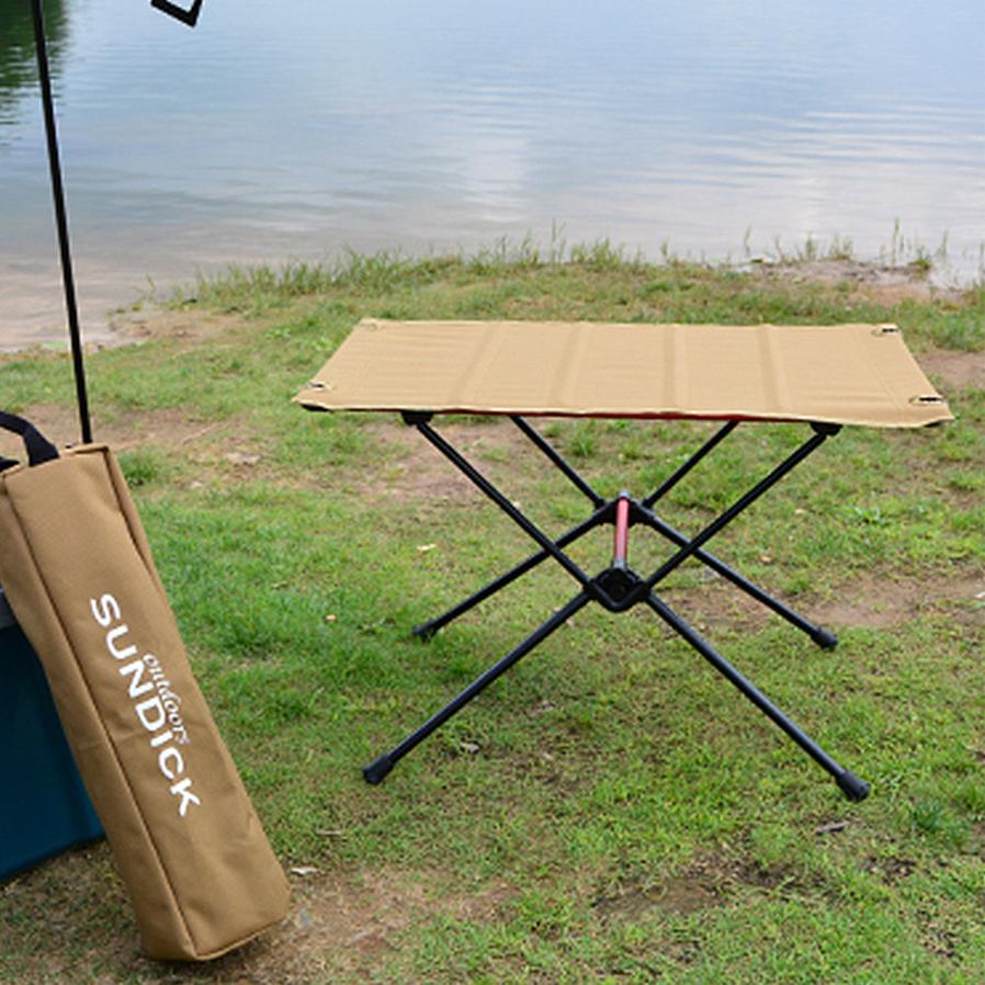 JMT-831690 Compact Mesh Folding Table for Camping, BBQs, and Picnics