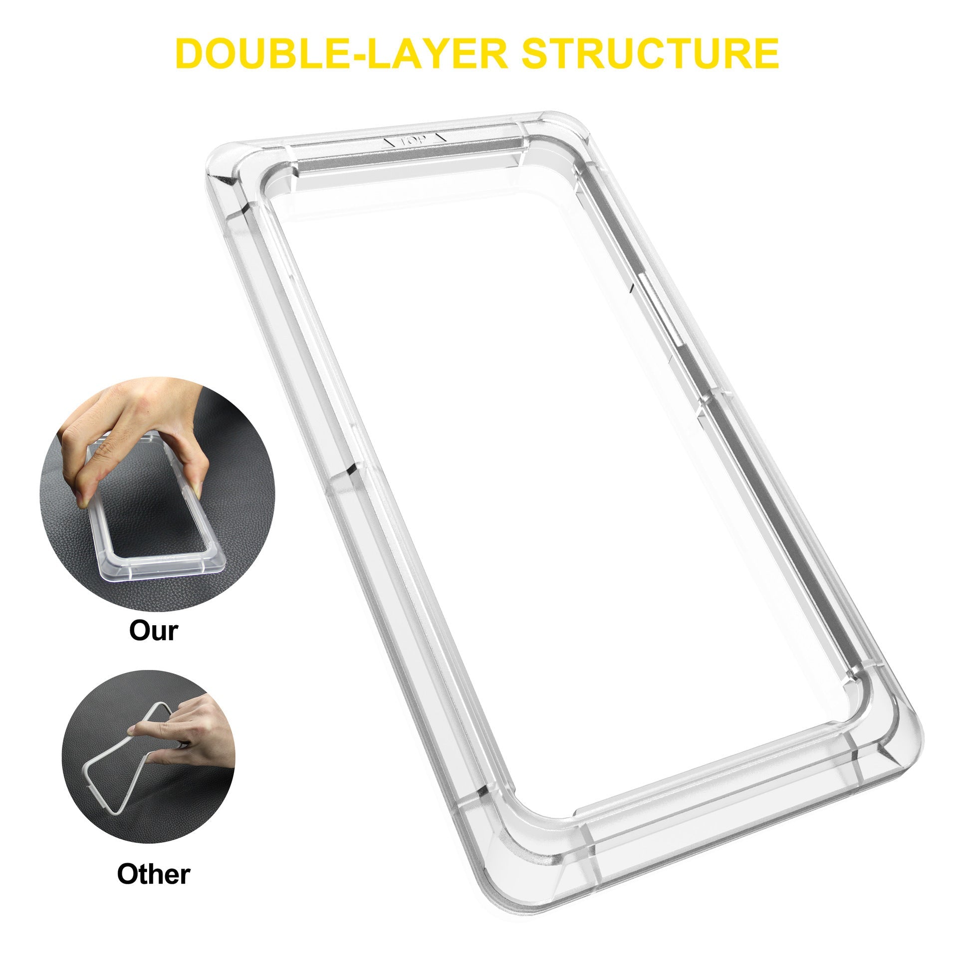 JMT-831818 Tempered Glass Mobile Phone Screen Protector - Full Coverage Design