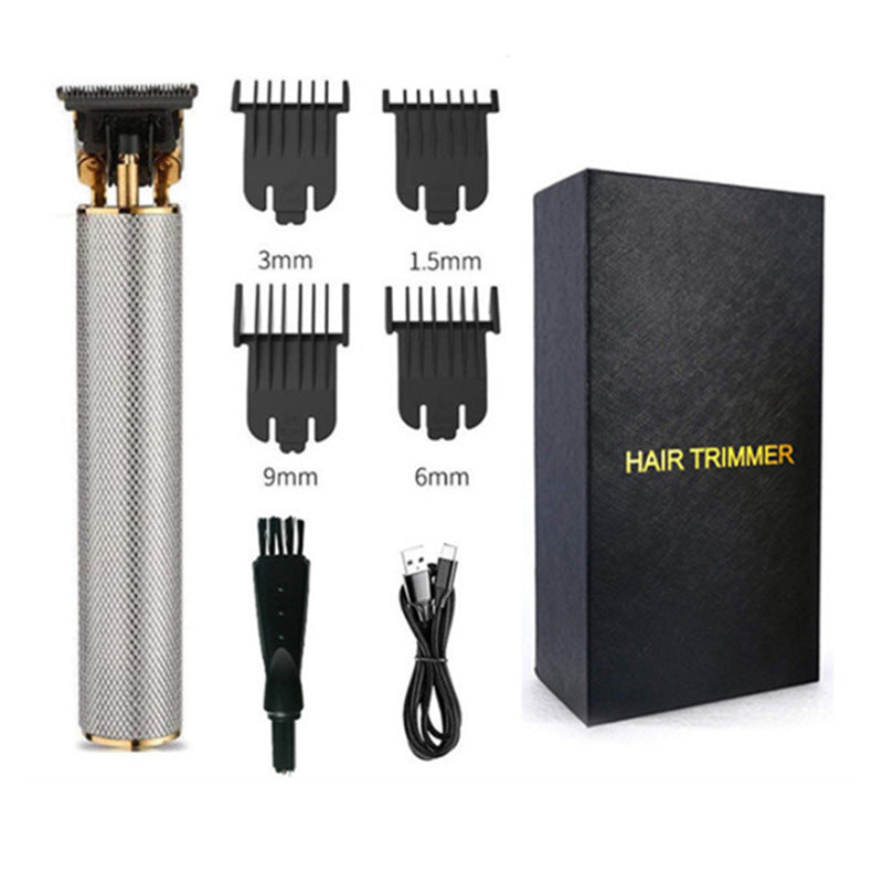 JMT-831946 T9 Electric Hair Clipper with Limit Combs and USB Charging - Versatile Grooming Tool