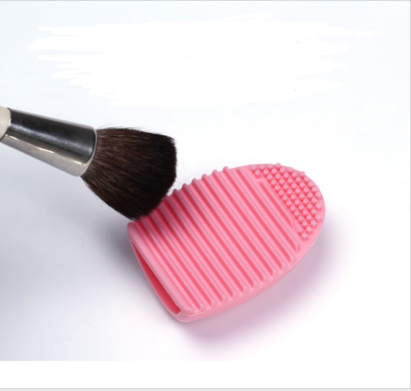 JMT-832074 Silicone Egg Brush and Scrubbing Tool for Gentle Washing and Beauty Care