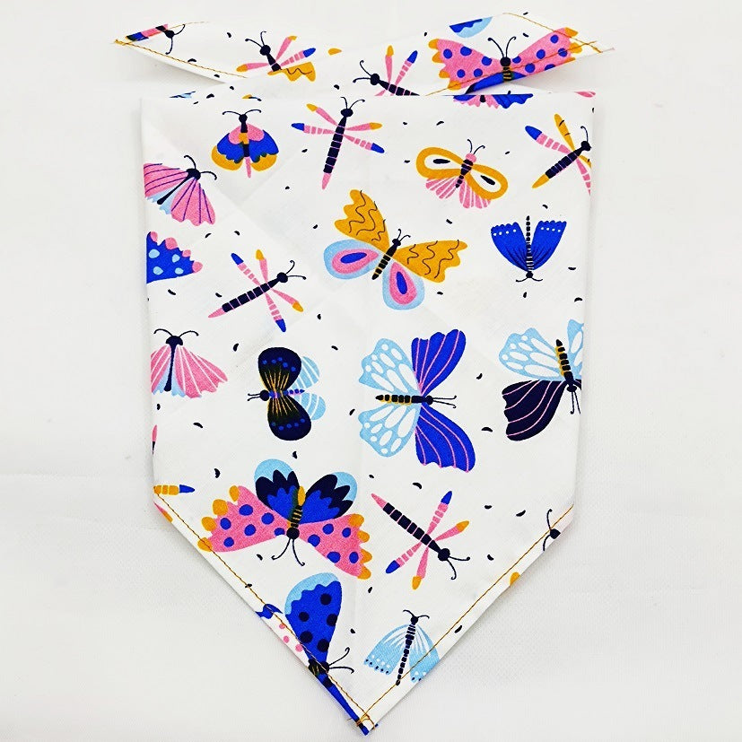 JMT-832266 Pet Scarf and Drool Towel in Various Colors - Soft Cotton for Small, Medium & Large Dogs and Cats