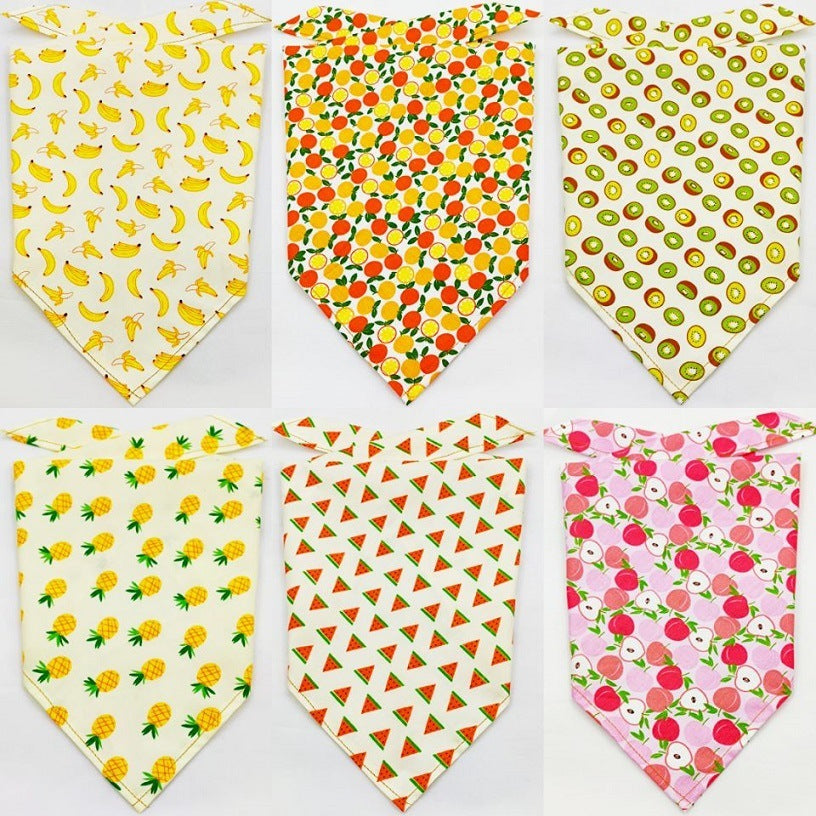 JMT-832266 Pet Scarf and Drool Towel in Various Colors - Soft Cotton for Small, Medium & Large Dogs and Cats