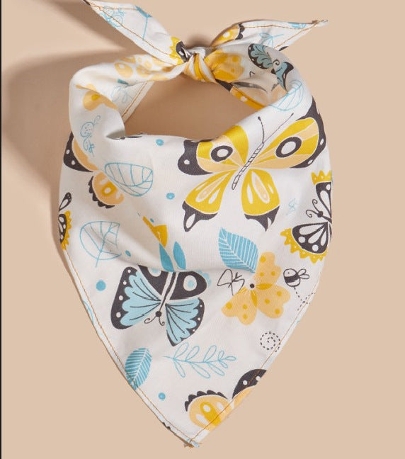 JMT-832266 Pet Scarf and Drool Towel in Various Colors - Soft Cotton for Small, Medium & Large Dogs and Cats