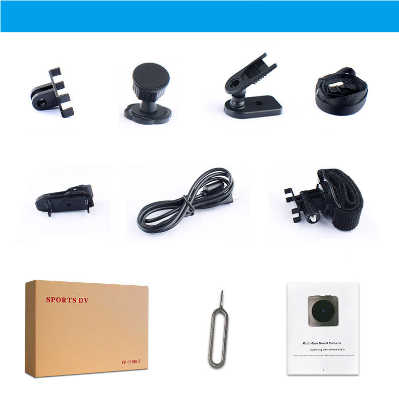 JMT-832714 Compact HD 1080P Night Vision Mini Camera with Motion Detection
