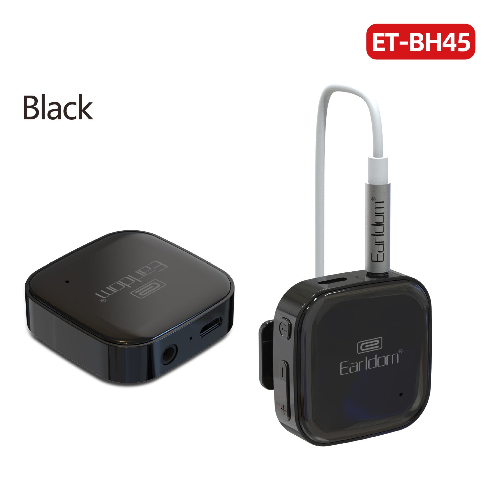 JMT-833290 Wireless Bluetooth Audio Receiver for Headphones with 10m Range and Voice Control Function