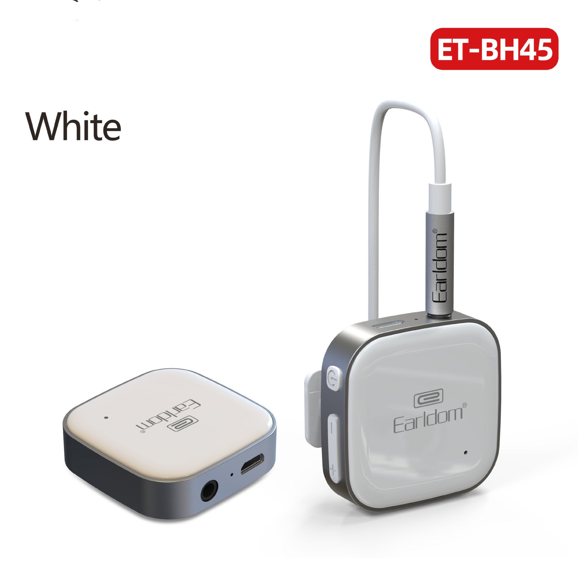 JMT-833290 Wireless Bluetooth Audio Receiver for Headphones with 10m Range and Voice Control Function