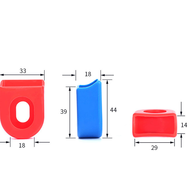 JMT-833482 Universal Silicone Crank Protector for Bicycles - Durable & Secure Fit