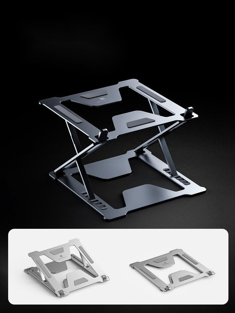 JMT-833802 Aluminum Alloy Laptop Bracket - Adjustable Height Design for Improved Heat Dissipation