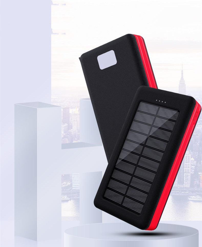 JMT-834122 30000mAh Solar Power Bank with Multi-USB Output for Outdoor Camping