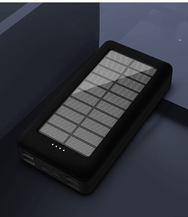 JMT-834122 30000mAh Solar Power Bank with Multi-USB Output for Outdoor Camping
