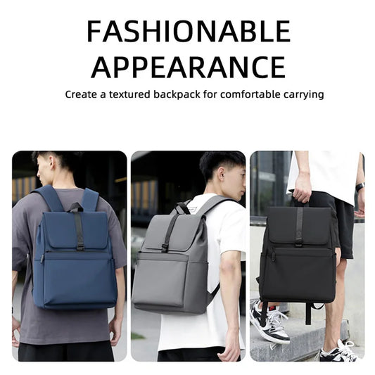 JMT-834122 Waterproof 17-Inch Laptop Backpack for Business and Travel, Versatile Student Bag for Men