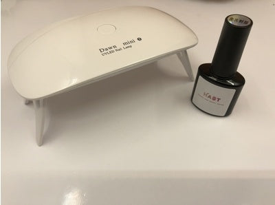 JMT-834250 Portable Nail Dryer with Phototherapy Lamp in White