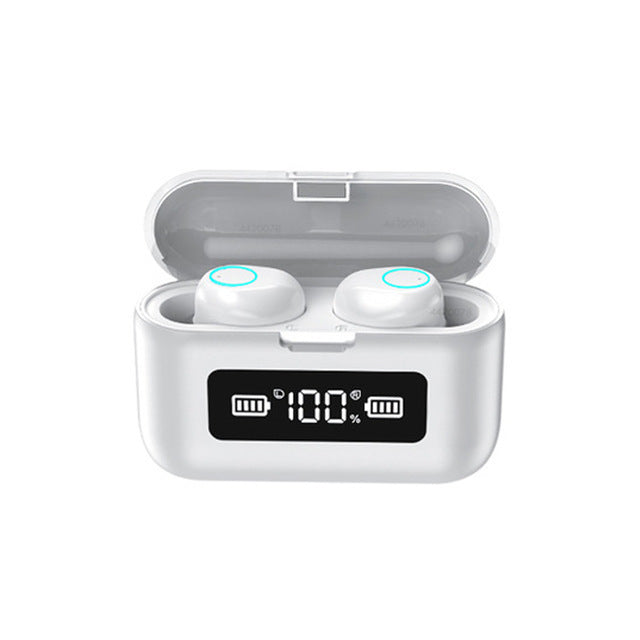 JMT-834762 Wireless Bluetooth Sports Headset with Waterproof Technology and 9D Sound, Touch Control Features