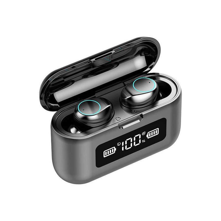 JMT-834762 Wireless Bluetooth Sports Headset with Waterproof Technology and 9D Sound, Touch Control Features