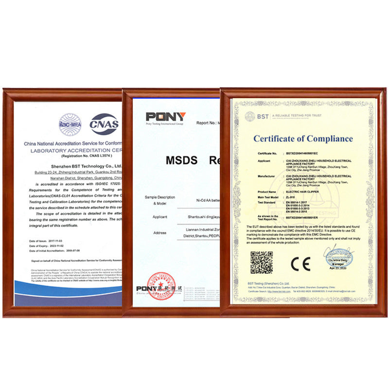 JMT-835082 USB Rechargeable Baby Hair Clipper with Steel Head and Limit Combs