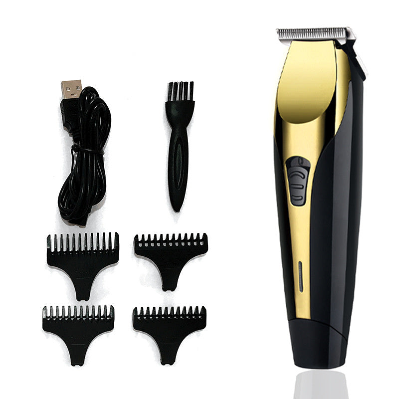 JMT-835082 USB Rechargeable Baby Hair Clipper with Steel Head and Limit Combs