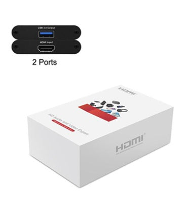 JMT-835274 4K HDMI to USB3.0 Video Capture Card for High-Definition Streaming and Recording