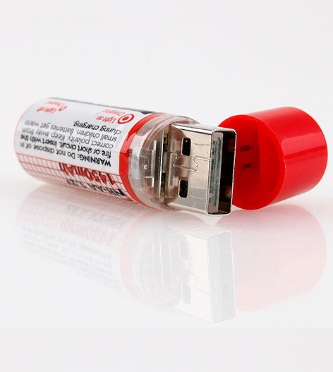JMT-835594 USB Rechargeable AA Ni-MH Batteries 1450mAh 1.2V for Home Electronics
