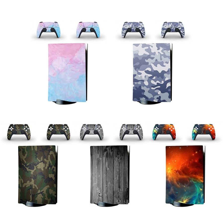 JMT-835722 PS5 Full Body Sticker for Protection and Aesthetic Enhancement - Compatible with PS5 Console - PVC Material - Model Options: YSPF0249, YSPF0250, YSPF0251, YSPF0252, YSPF0253