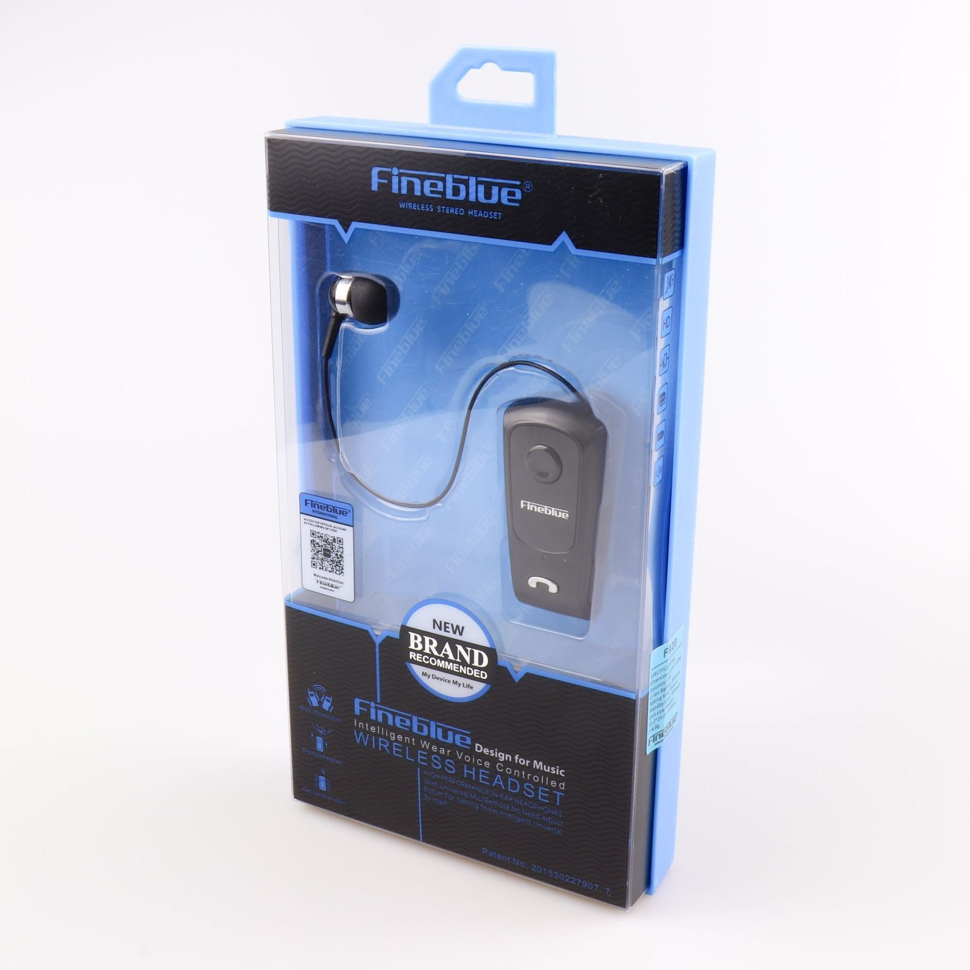 JMT-835914 Telescopic Stereo Bluetooth Headset with Call Vibration Feature