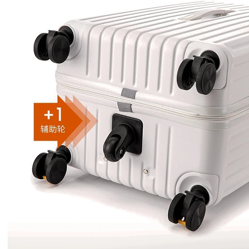 JMT-835978 3-in-1 Travel Luggage Set with USB Port and Antilock Brake System - 24-Inch Suitcase