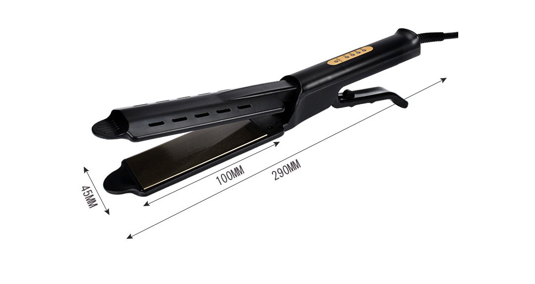 JMT-836234 Professional Four-Speed Hair Straightener with Safe Heat Control and Anti-Scald Design