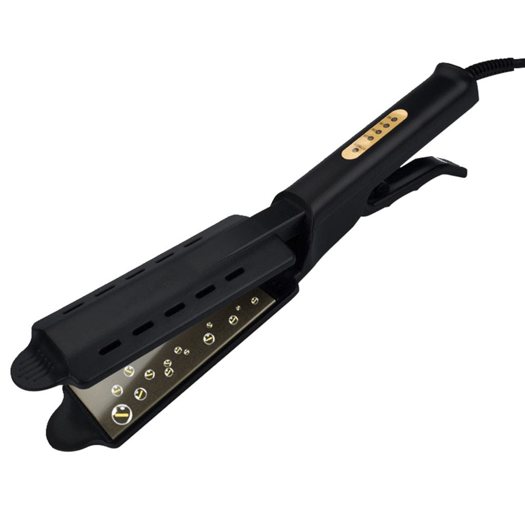 JMT-836234 Professional Four-Speed Hair Straightener with Safe Heat Control and Anti-Scald Design