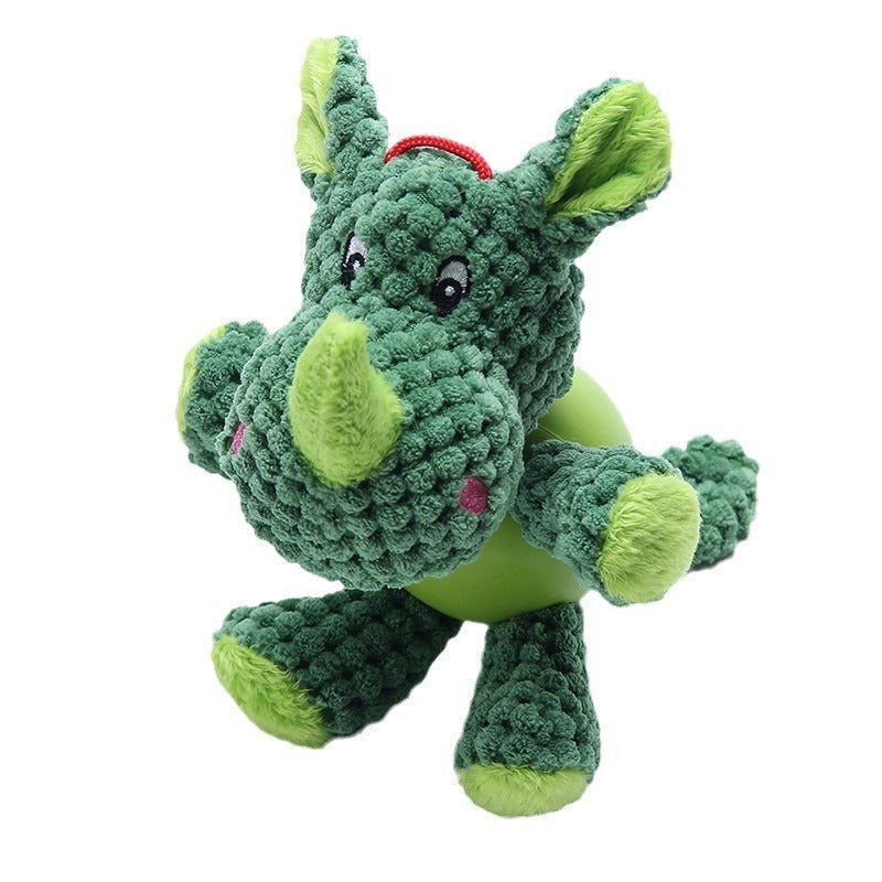 JMT-836234 Squeaky Plush Monkey Dog Toy for Small to Medium Dogs - Durable, Chew-Resistant, and Machine Washable