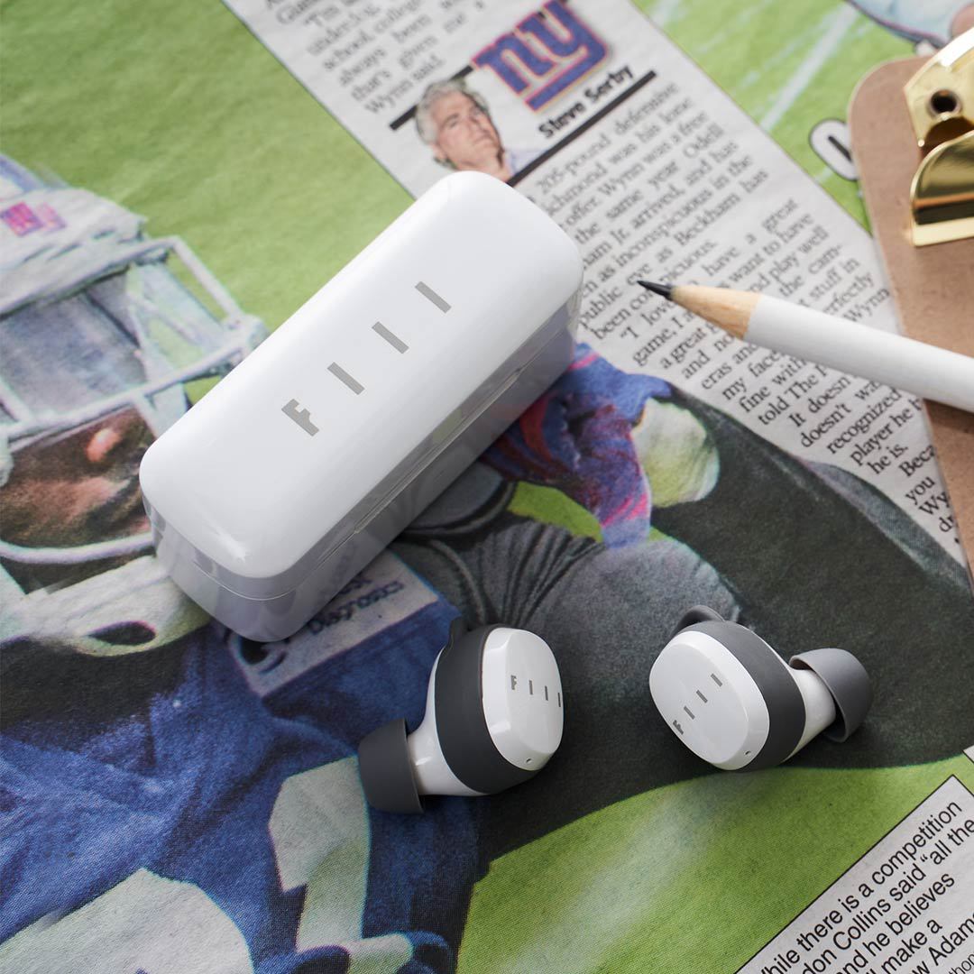 JMT-836234 True Wireless Bluetooth Sports Headset with NFC and Voice Control, Stereo Sound, 10m Range