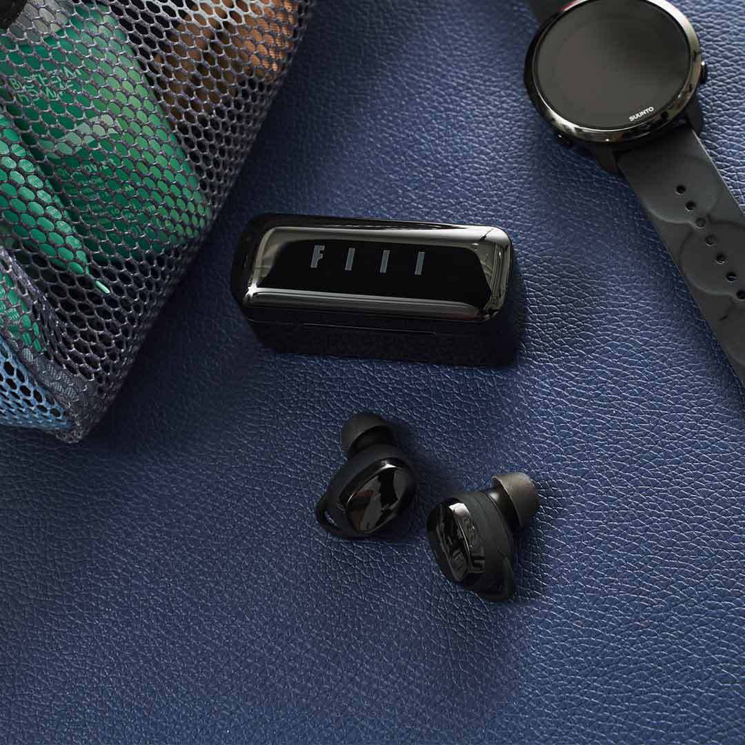 JMT-836234 True Wireless Bluetooth Sports Headset with NFC and Voice Control, Stereo Sound, 10m Range