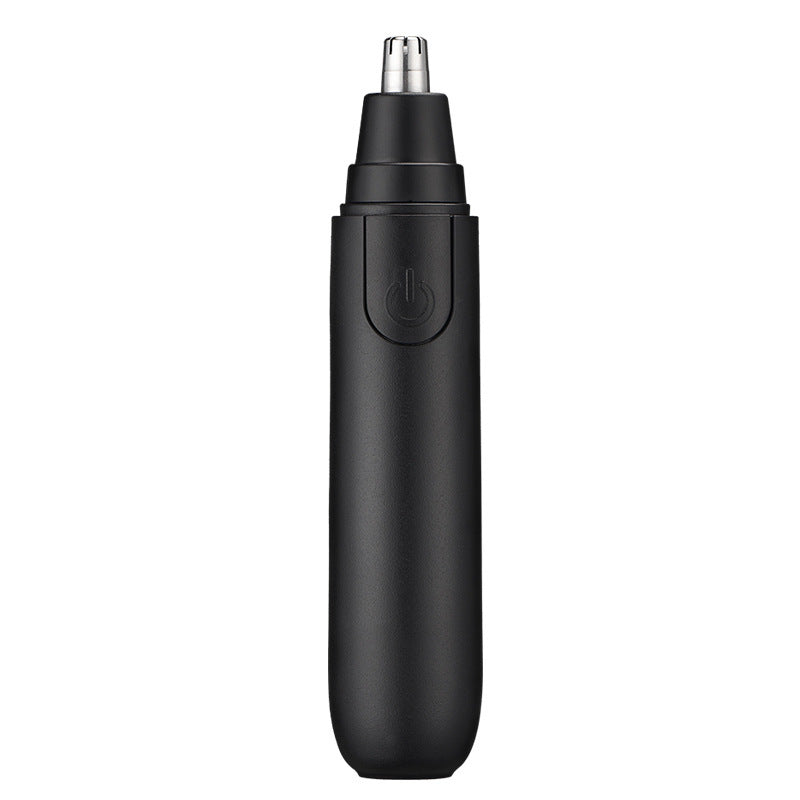 JMT-836490 Battery-Powered Black Nose Hair Trimmer with Removable Cutter Head for Easy Cleaning