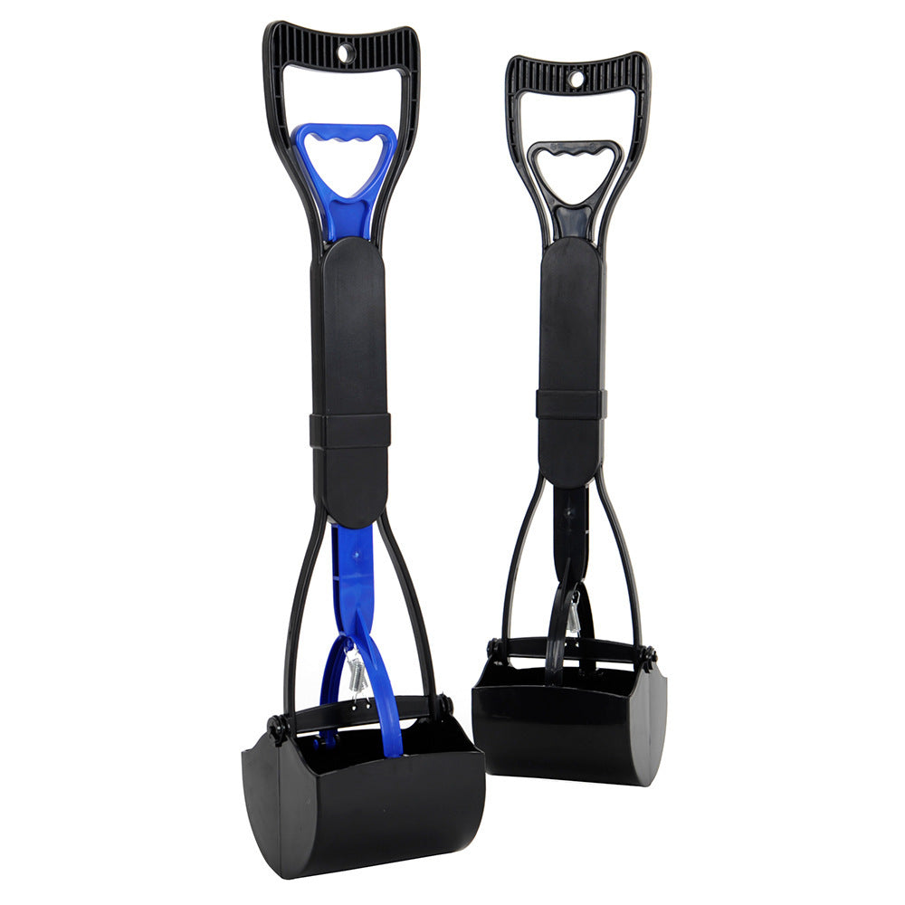 JMT-836490 Dog Toilet Picker and Clamp - 60cm Length, Sapphire Blue or Black, Easy Pet Waste Removal Tool