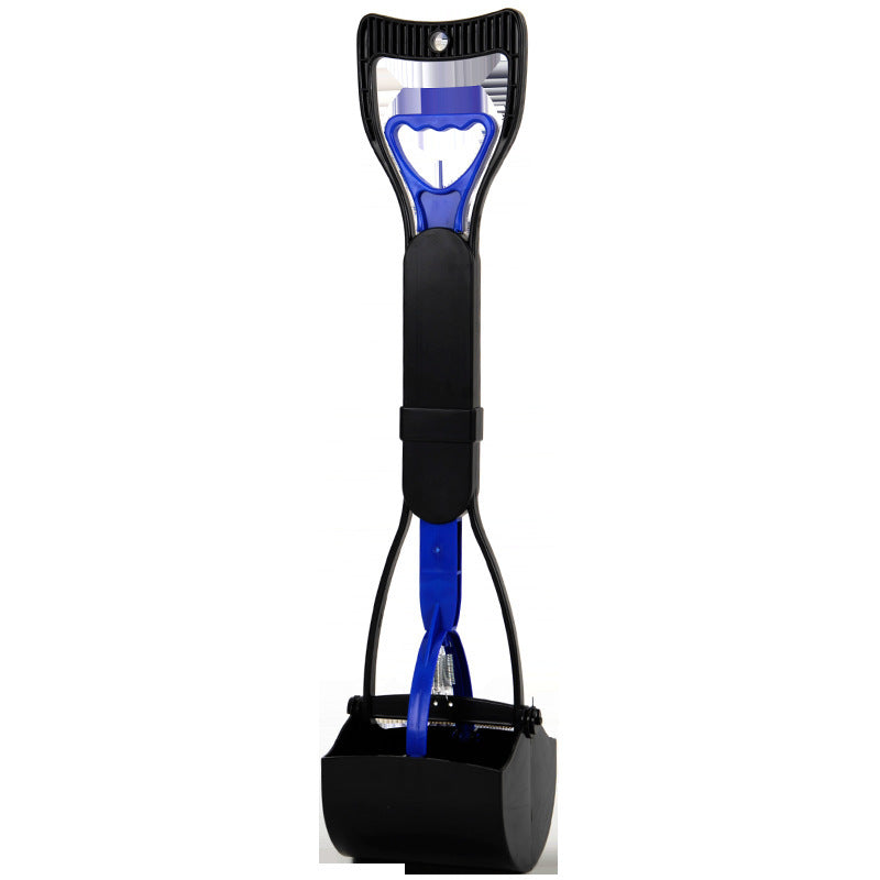 JMT-836490 Dog Toilet Picker and Clamp - 60cm Length, Sapphire Blue or Black, Easy Pet Waste Removal Tool