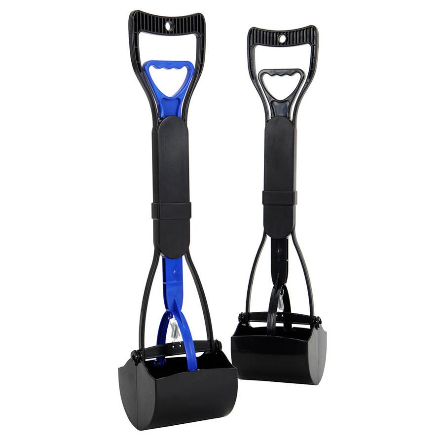 JMT-836490 Dog Toilet Picker and Clamp - 60cm Length, Sapphire Blue or Black, Easy Pet Waste Removal Tool