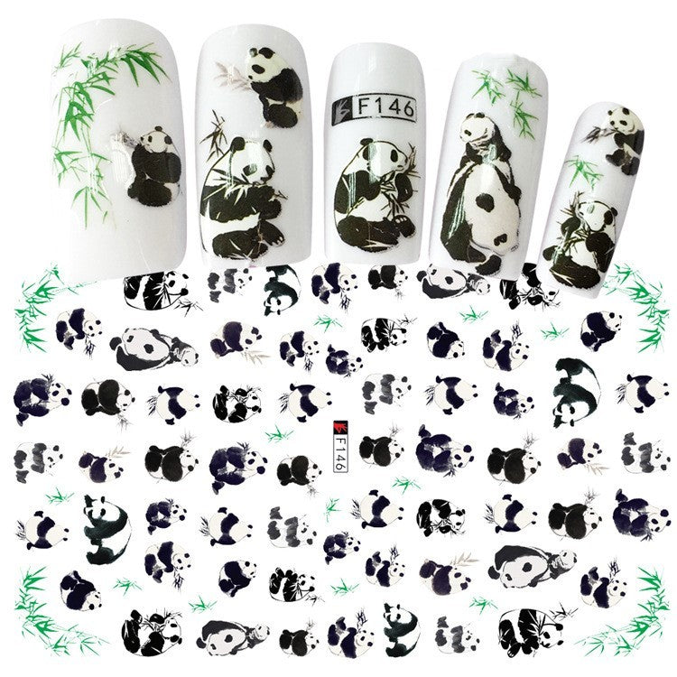 JMT-836554 Multicolor Adhesive Nail Decals - Three-Year Shelf Life Nail Stickers