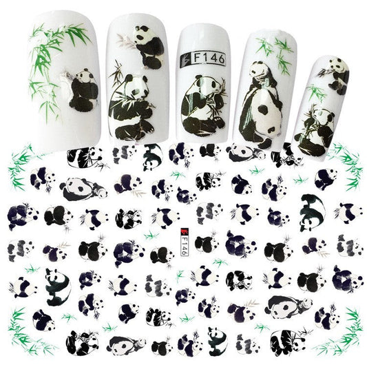 JMT-836554 Multicolor Adhesive Nail Decals - Three-Year Shelf Life Nail Stickers