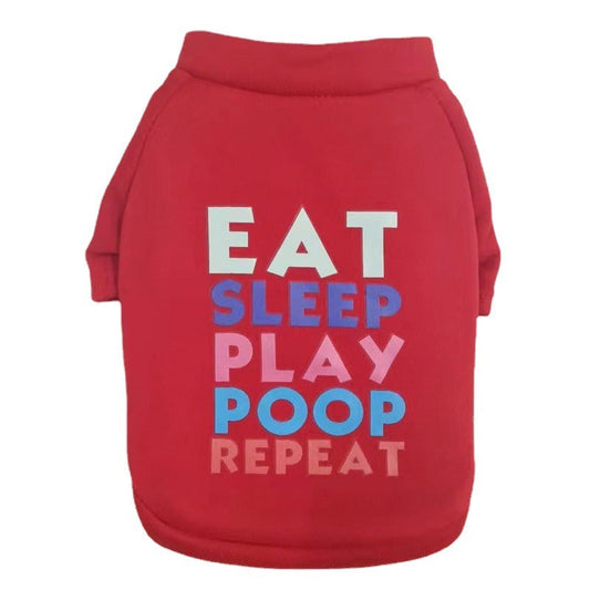 JMT-836874 Thickened Polyester Dog Sweater in Various Colors and Sizes